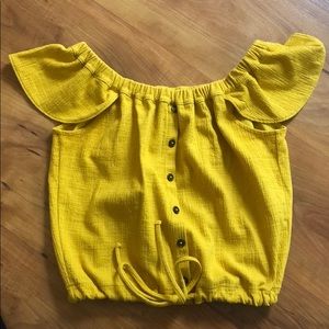 Madewell off the shoulder top